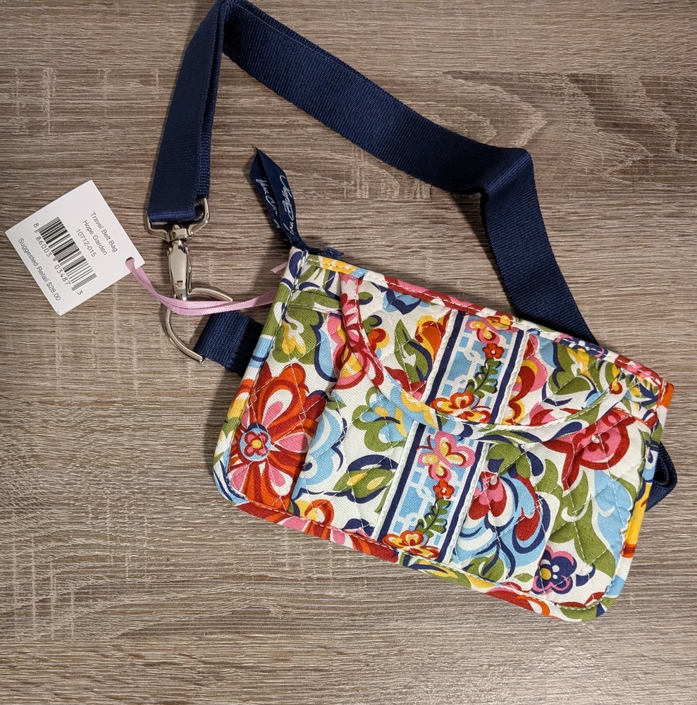 Vera Bradley Travel Belt Bag Hope Garden